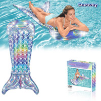 Bestway® Meerjungfrau Luftmatratze 193 x 101 cm für Pool